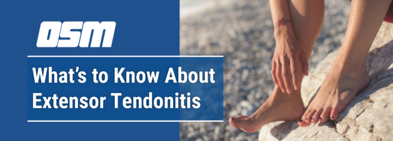 What S To Know About Extensor Tendonitis Orthopedic Sports Medicine